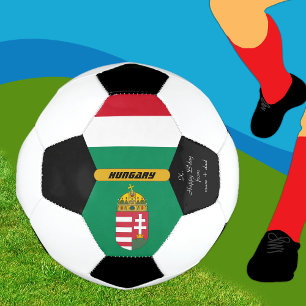 Hungary Personalised, Flag, Photo Soccer Ball