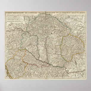 Hungary, Romania, Europe Poster
