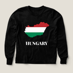 Hungary, silhouette, flag colours,