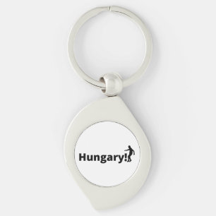 Hungary soccer key ring