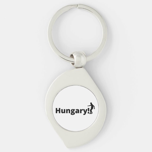 Hungary soccer  key ring (Front)