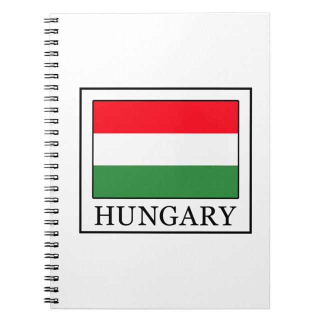 Hungary Spiral Notebook (Front)