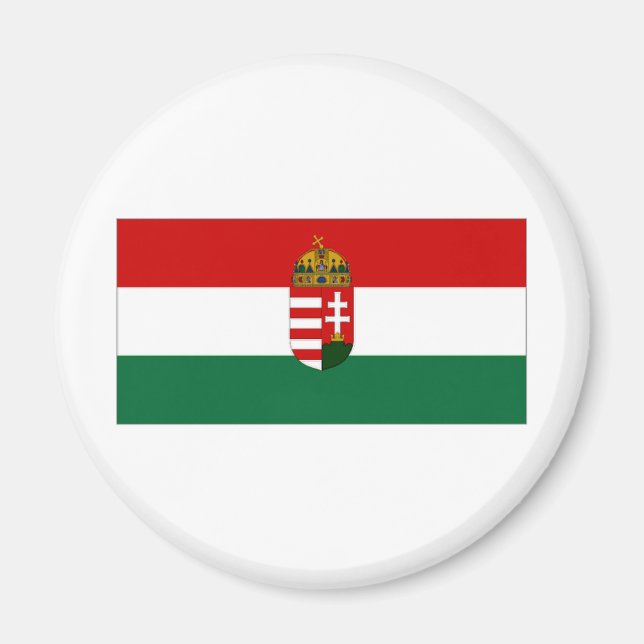 Hungary State Flag Magnet (Front)