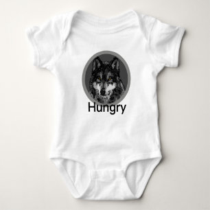 Hungry - Baby Jersey Bodysuit Baby Bodysuit