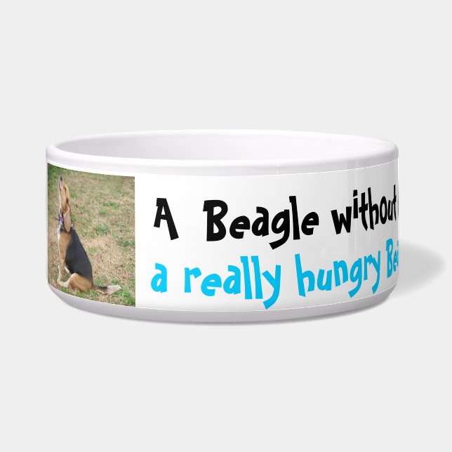 Hungry Beagle Bowl (Left)