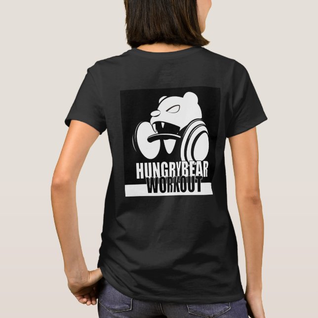 Hungry BEAR workout T-Shirt (Back)