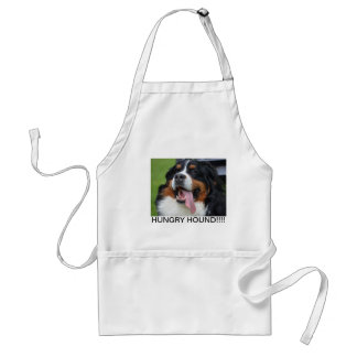 Hungry Bernese Mountain Dog Apron