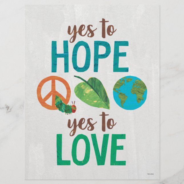 Hungry Caterpillar | Yes to Hope Custom Letterhead (Front)