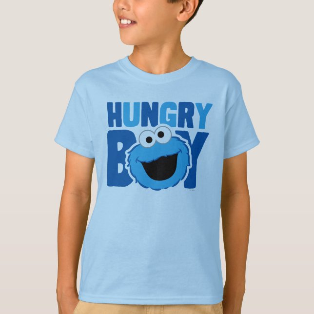 Hungry Cookie Monster T-Shirt (Front)