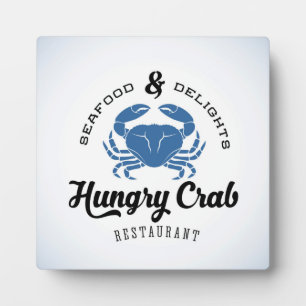 Hungry Crab Restaurant Poster Plaque