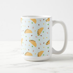 Hungry For Tacos Pattern Coffee Mug