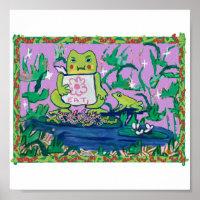 Hungry frogs