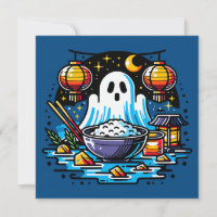 Hungry Ghost Festival Graphic Art