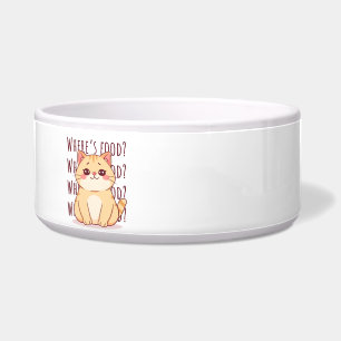 Hungry Ginger Cat.