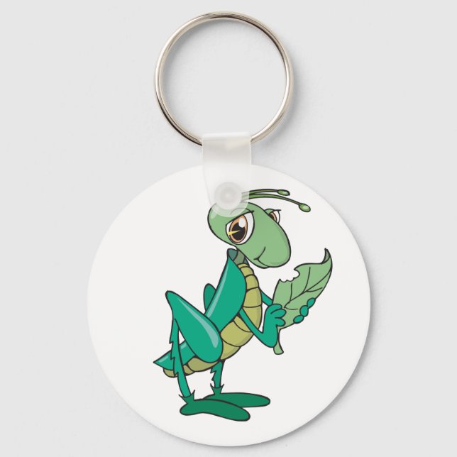 Hungry Grasshopper Key Ring (Front)