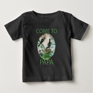 Hungry Hearts: Papa’s Got Food! Baby T-Shirt