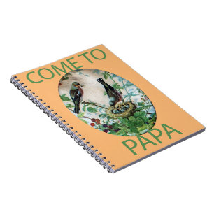 Hungry Hearts: Papa’s Got Food! Spiral Notebook