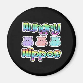 hungry hippos magnet