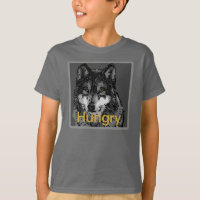 Hungry - Kids' Basic Hanes Tagless ComfortSoft®