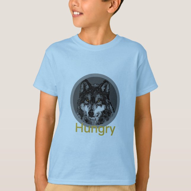 Hungry - Kids' Basic T-Shirt (Front)
