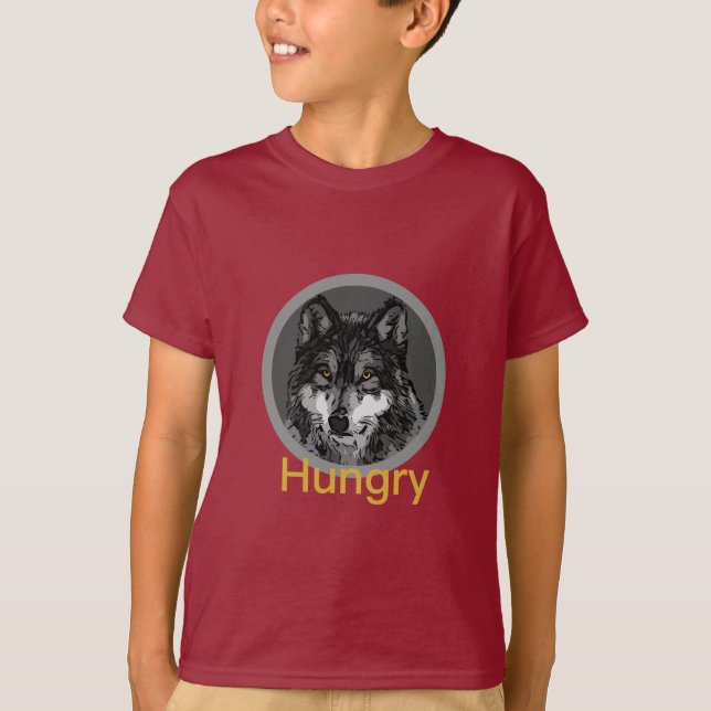 Hungry - Kids' Basic T-Shirt (Front)