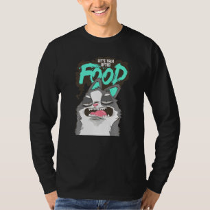 Hungry Lazy Ignorant Cat T-Shirt