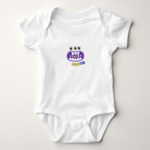 HUNGRY MONSTER BABY BODYSUIT