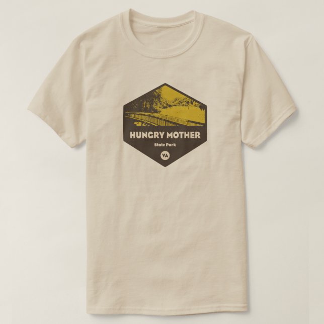 Hungry Mother State Park Virginia T-Shirt (Design Front)