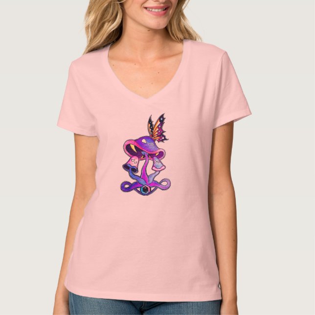 Hungry Mushroom loyalty shirt (Front)