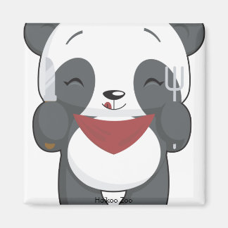 Hungry Panda Magnet