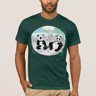 Hungry Pandas (Dark) T-Shirt