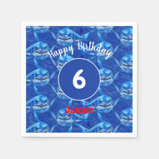 Hungry Sharks  Napkin