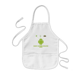 Hungry Software Developer Inside (Android) Kids Apron