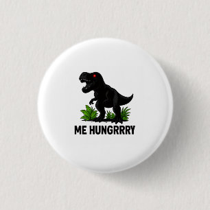 Hungry T-Rexx 3 Cm Round Badge