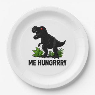 Hungry T-Rexx Paper Plate