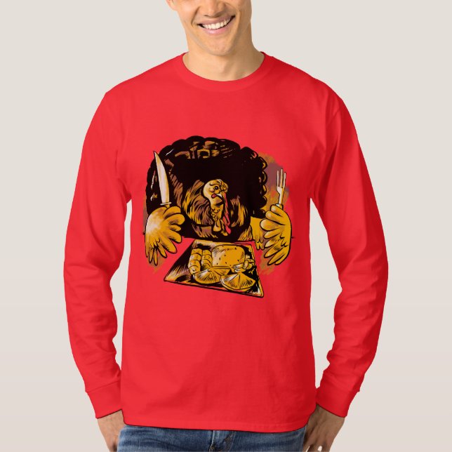 Hungry Turkey T-Shirt (Front)