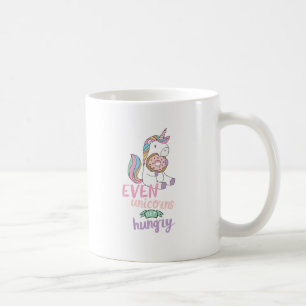 Hungry Unicorns Colourful Unicorn Art Cute Art Coffee Mug