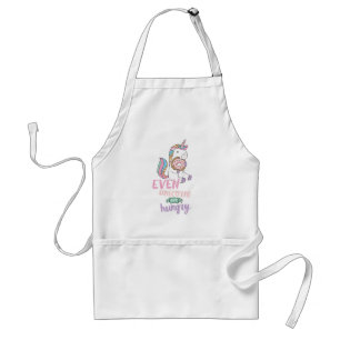 Hungry Unicorns Colourful Unicorn Art Cute Art  Standard Apron