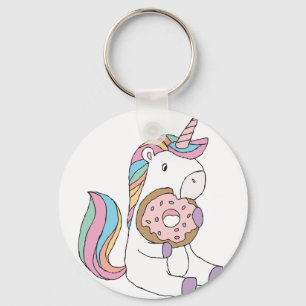 Hungry Unicorns Key Ring