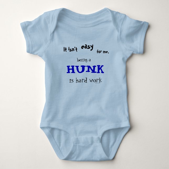 HUNK BABY BODYSUIT (Front)