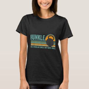 Hunkle Funny Uncle Gift Hunky Uncle Swole Meme Bod T-Shirt