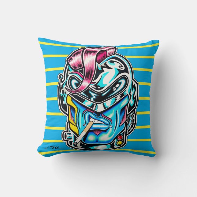 Hunkuloid™: Axel Geargrinder™ Cushion (Front)