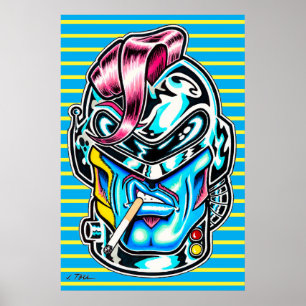 Hunkuloid™: Axel Geargrinder™ Poster