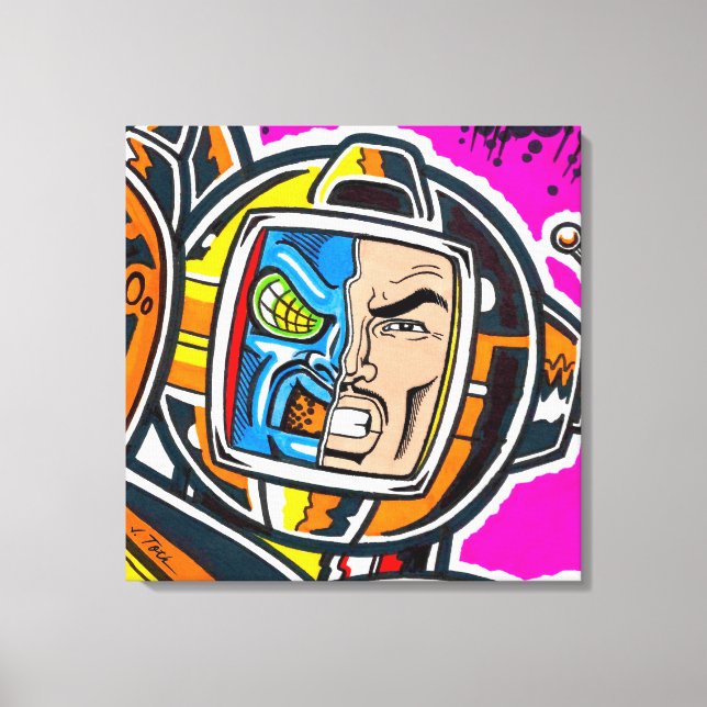 Hunkuloid™: Mutron™ Canvas Print (Front)