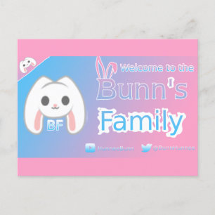 HunneBunn Postcard