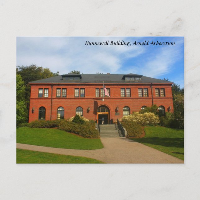 Hunnewell Building, Arnold Arboretum Postcard (Front)