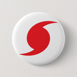 Hunnicane Symbol 6 Cm Round Badge