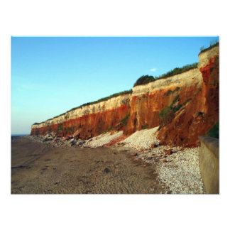 Hunstanton Cliff Photo Print