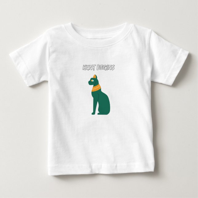 Hunt Begins Baby T-Shirt (Front)