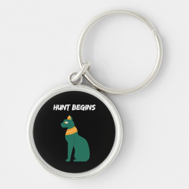 Hunt Begins Key Ring (Front)
